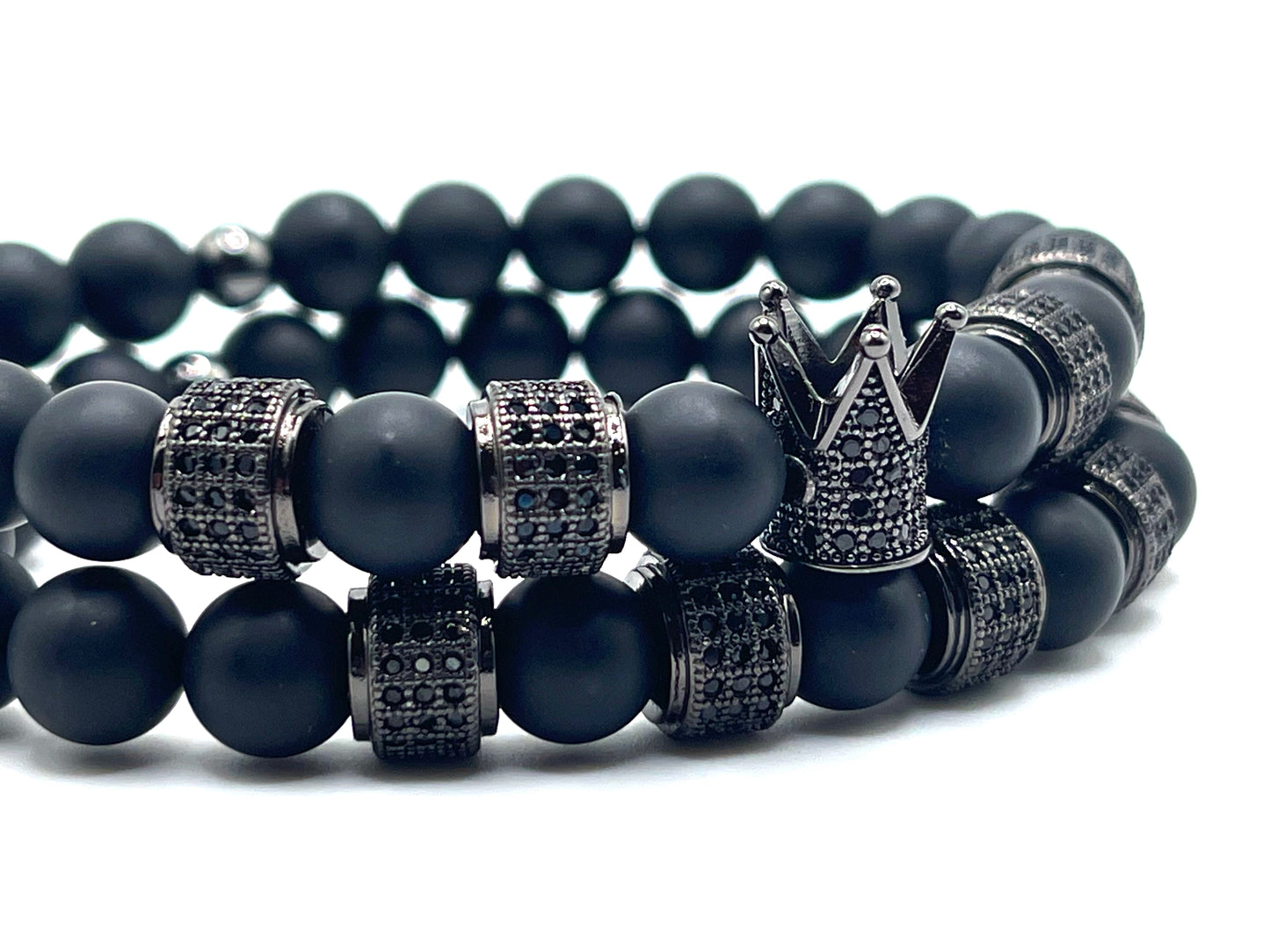 Luciano Black Crown 2pc Set