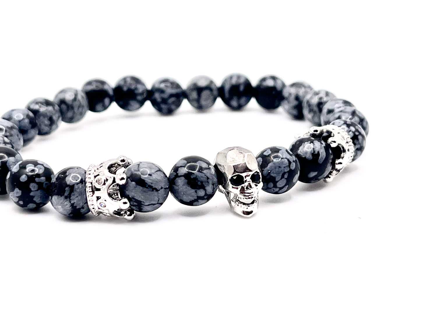 Conquer Silver Skull