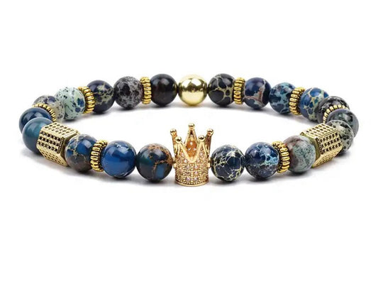 Mogul Gold Crown Bracelet