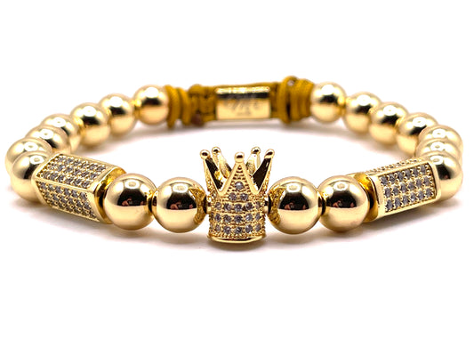 Midas Gold Crown Bracelet