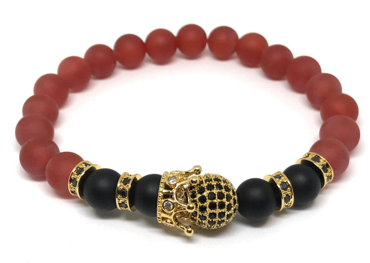 Mystic King Gold Crown Bracelet